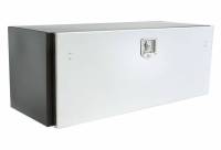 Phoenix USA - Black Steel Tool Box w/Stainless Steel Door (30"W x 18"H x 18"D)