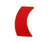 Jerr-Dan - Decal Half-Moon Reflex Red (Plastic)