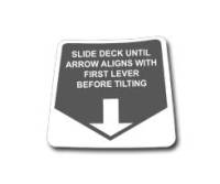 Jerr-Dan - Decal Align Arrow