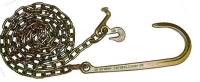 B/A Products Co. - Chain with 15" J Hook; Grab & T Hooks (5/16" Chain - 6' [Pair])