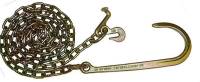 B/A Products Co. - Chain with 15" J Hook; Grab & T Hooks (5/16" Chain - 8' [Pair])