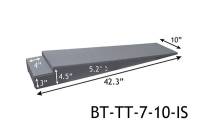 Race Ramps (Brute Industries) - Flatbed Tow Ramp, 3"H x 10"W (Pair)