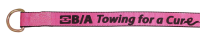 B/A Products Co. - Pink Towing for a Cure 2" Strap with D-Ring