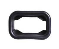 Maxxima - Rectangular Black Vinyl Grommet