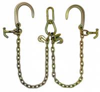 B/A Products Co. - Low Profile V-Bridles 8" J Hooks and Hammerhead Hook