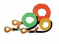 B/A Products Co. - Synthetic Rope Winch Lines with Self-Locking Hook (3/8"X75')