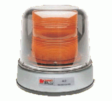 Federal Signal - AL2 Beacon (Amber Dome w/ Dust Cover Chrome Plated Base)
