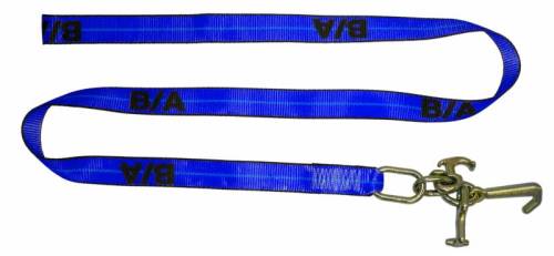 B/A Products Co. - 2" Cluster Tie-Down Strap with Mini J, R & T Hooks (8')