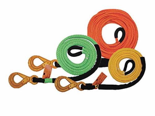 B/A Products Co. - Synthetic Rope Extensions With Self-Locking Hook (3/8"X75')