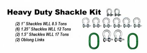 B/A Products Co. - Heavy Duty Shackle Kit