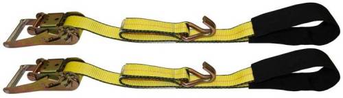 B/A Products Co. - 2" Medium Duty Tie-Down with Double J Hooks & Cordura Sleeves