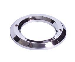 Maxxima - 2" Round Chrome Plastic Grommet Covers