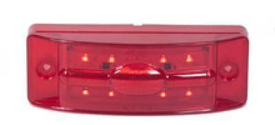 Maxxima - 2" x 6" Red Combination Clearance Marker