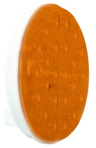 Maxxima - 4" Round Amber LED Warning Strobes, 32 L