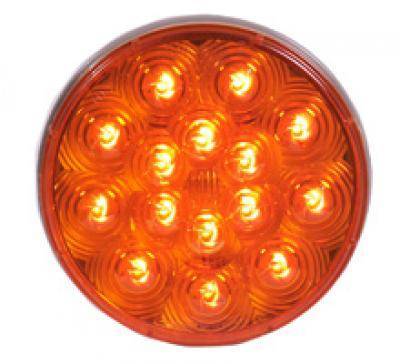 Maxxima - 4" Round Amber Park/Front & Rear Turn, 1