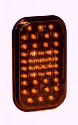 Maxxima - 5" Rectangular Amber 44 LED Park/Front T