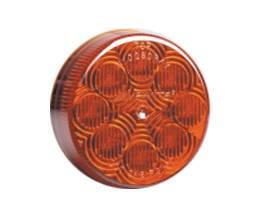 Maxxima - Amber 2" Round Clearance Marker