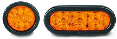 Federal Signal - SignalTech® Back-Up LED Lights (4" Round, Red LED Light)