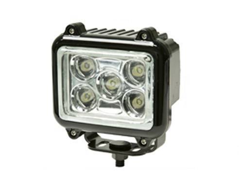 Ecco - Square LED Worklamp LED (5), spot beam,