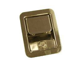 Buyers - SS Paddle Latch 4 3/4 x 3 5/8 with Lock