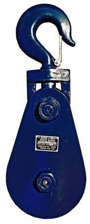 B/A Products Co. - Imported Snatch Block with Latched Swivel Hook (15 Ton, 10" Snatch Block with Latch)