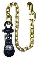 B/A Products Co. - Imported Snatch Block w/Swivel Shackle & Chain (6I-4TSW30)