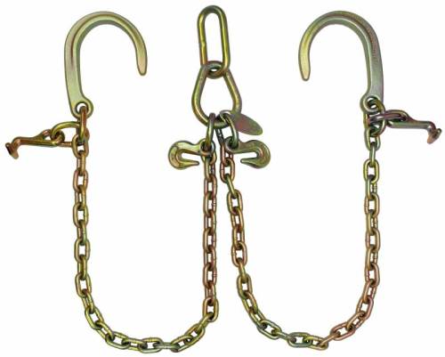 B/A Products Co. - Low Profile V-Bridles 8" J Hooks and T Hook