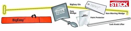 Steck - BigEasy GLO/Easy Wedge Kit with Carrying Case