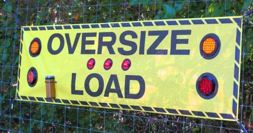 TowMate - Lighted Oversize Load Banner