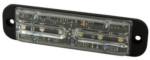 Ecco - Ultra Low Profile LED Lights (SAE Class I, Multi Mount, Amber)