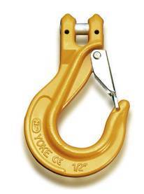 B/A Products Co. - Clevis Sling Hook with Latch, Grade 80 (3/8")