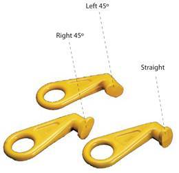 B/A Products Co. Container Lifting Hooks - Left 45 Degree