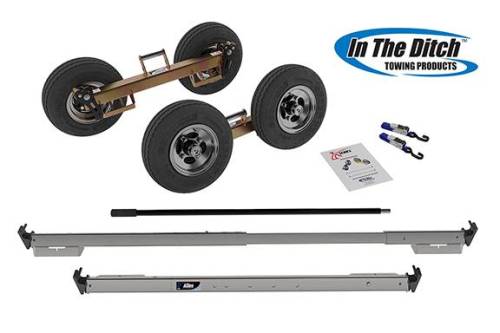 In The Ditch - In The Ditch SLX Dolly Set 4.8 - 8-Tire (Zinc Finish)
