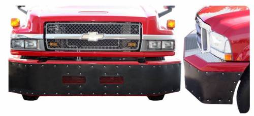 Diversified - Push Bumpers (Hino 145/165/185 2005+ No Grille Guard Push Bumper)