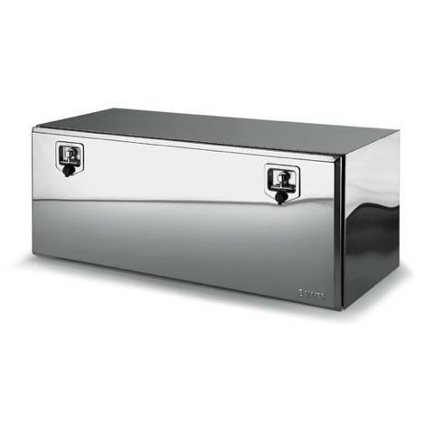 Bawer - Stainless Steel Single Door Tool Box (18" x 18" x 48")