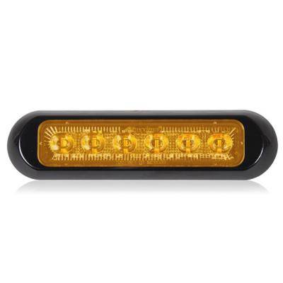 Maxxima - Maxxima Thin, Low Profile, Dual Color, LED Warning Light (Amber)