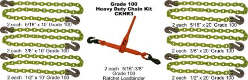 Hi Vis Chain Kit - Grade 100