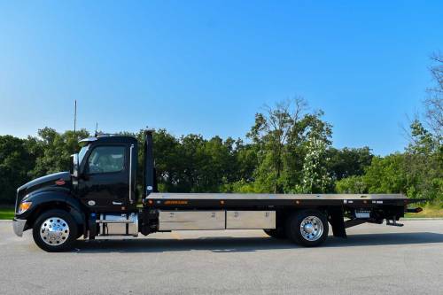 Jerr-Dan - IN STOCK - 2024 PETERBILT 536 REG CAB 4X2 JERR-DAN CARRIER 8.5T MD-STL XLP