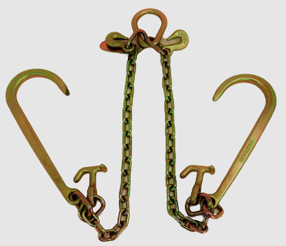 Safe N Secure LLC - V-Chain - 15" J Hooks and Combo Hook