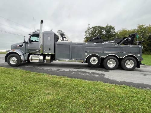 Jerr-Dan - IN STOCK - 2024 PETERBILT 567 SLEEPER JERRDAN HEAVY WRECKER 25TON