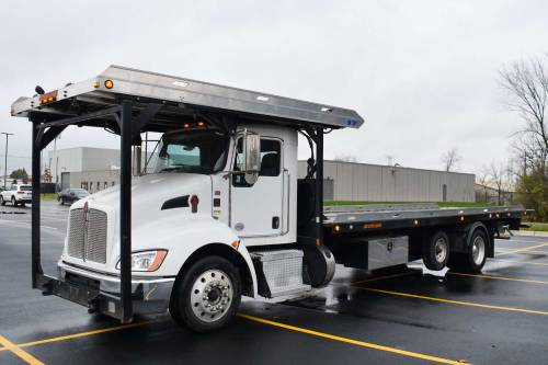 Jerr-Dan - PRE-OWNED AVAILABLE - 2019 KENWORTH T370 REG CAB 4X2 JERR-DAN CARRIER 4-CAR