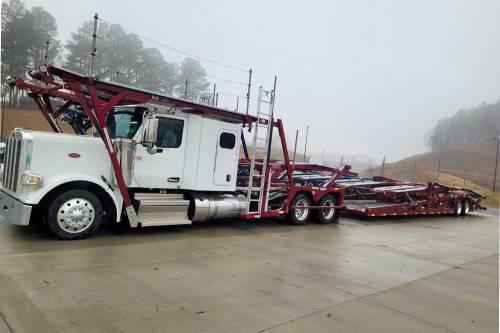 Cottrell - READY TO DELIVER - 2025 PETERBILT 589 COTTRELL STINGER CX-09LSFA