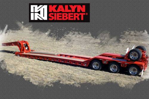 Kalyn Siebert - IN STOCK - 2024 KALYN SIEBERT HYDRAULIC REMOVABLE GOOSENECK 3 AXLE 55TON TRAILER