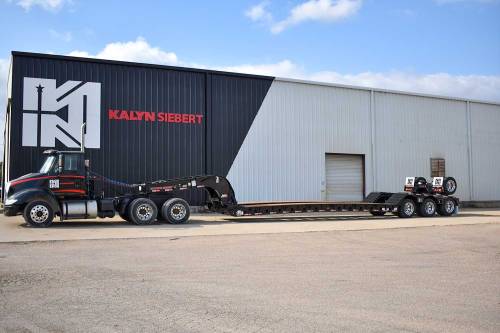 Kalyn Siebert - IN STOCK - 2024 KALYN SIEBERT HYDRAULIC REMOVABLE GOOSENECK TRAILER 3 AXLE 55 TON W/SINGLE AXLE FLIP