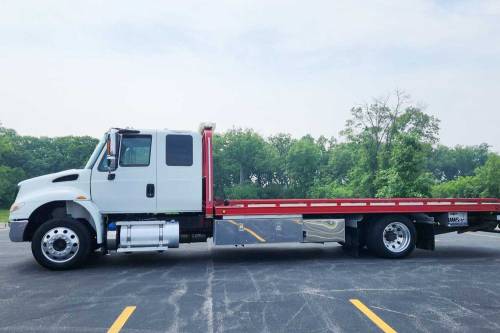 Miller Industries - PRE-OWNED AVAILABLE - 2018 INTERNATIONAL MV 607 EXT CAB 4X2 CENTURY CARRIER 21.5' STEEL
