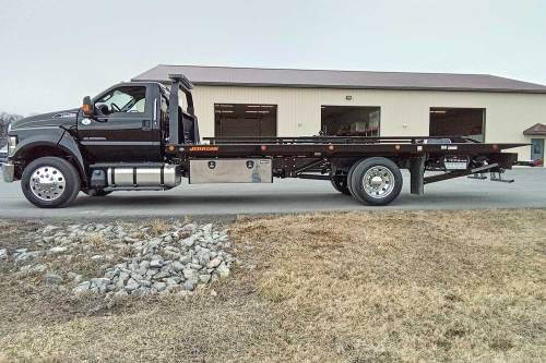 Jerr-Dan - IN STOCK - 2024 F750 XLT REG CAB 4X2 JERR-DAN CARRIER 22SRR6T-W-LP
