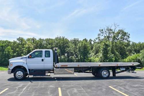 Jerr-Dan - IN STOCK - 2024 FORD F650 SUPER CAB 4X2 JERR-DAN CARRIER 22NGAF6T-W-LP