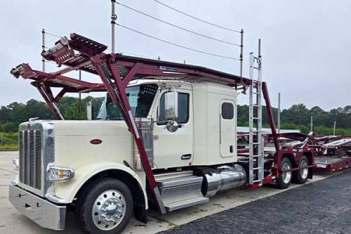 Cottrell - READY TO DELIVER - 2025 PETERBILT 589 SLEEPER COTTRELL STINGER CX-09LSFA