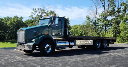 Jerr-Dan - PRE-OWNED AVAILABLE - 2015 KENWORTH T800 REG CAB 4X2 JERR-DAN CARRIER 810TRB-8
