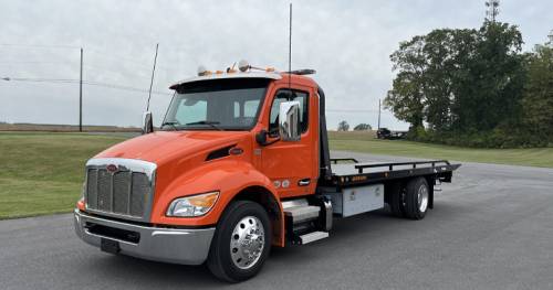 COMING SOON - 2026 PETERBILT 536 REG CAB 4X2 JERR-DAN CARRIER 22SRR6T-W-LP